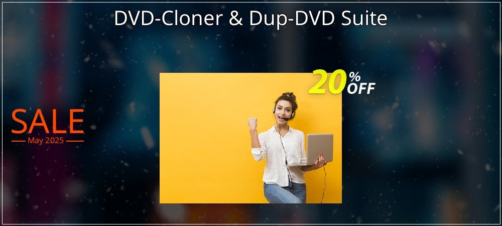 DVD-Cloner & Dup-DVD Suite coupon on National Smile Day offer