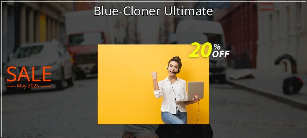 Blue-Cloner Ultimate coupon on April Fools' Day offering discount