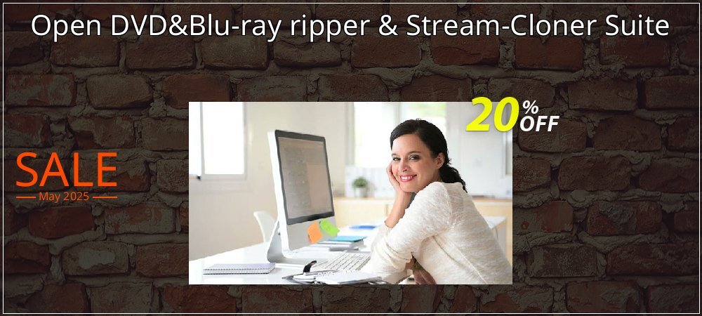 Open DVD&Blu-ray ripper & Stream-Cloner Suite coupon on National Smile Day offering discount