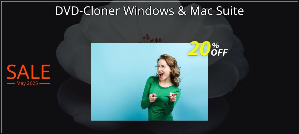 DVD-Cloner Windows & Mac Suite coupon on Mother's Day offer