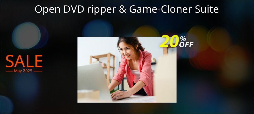 Open DVD ripper & Game-Cloner Suite coupon on World Party Day discounts