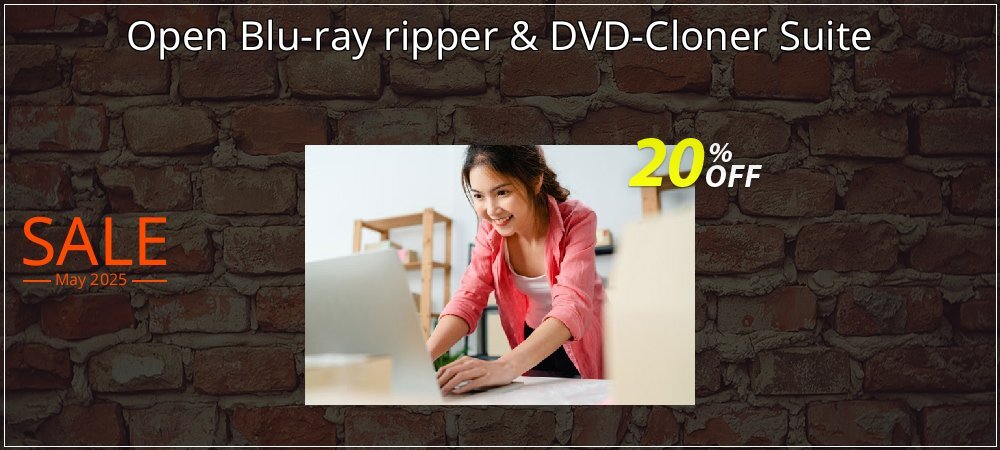 Open Blu-ray ripper & DVD-Cloner Suite coupon on Mother's Day discount