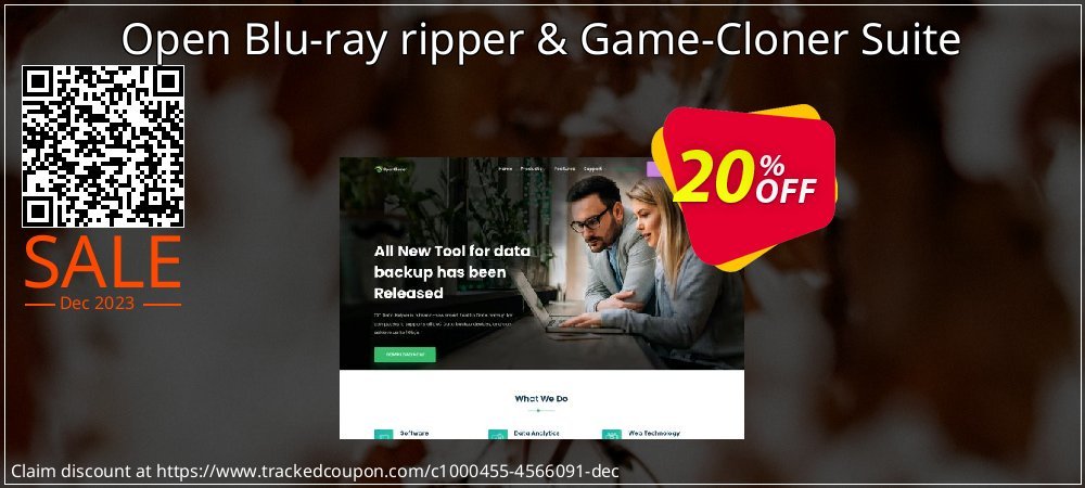 Open Blu-ray ripper & Game-Cloner Suite coupon on Palm Sunday offer