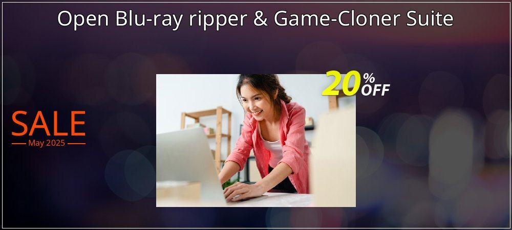 Open Blu-ray ripper & Game-Cloner Suite coupon on Palm Sunday offer