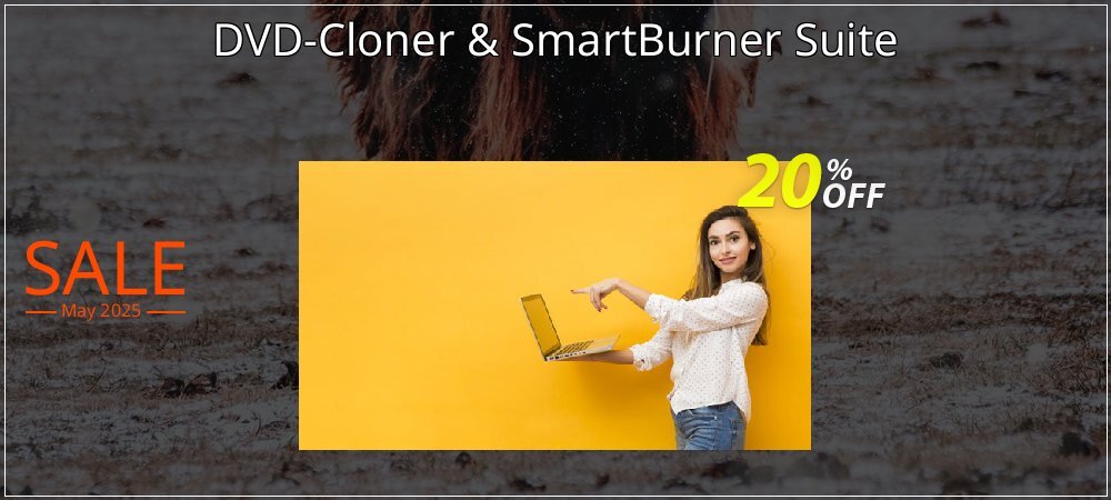 DVD-Cloner & SmartBurner Suite coupon on National Smile Day offering sales