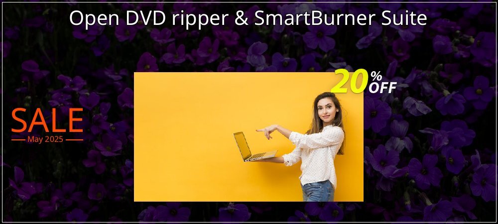 Open DVD ripper & SmartBurner Suite coupon on National Walking Day offering sales