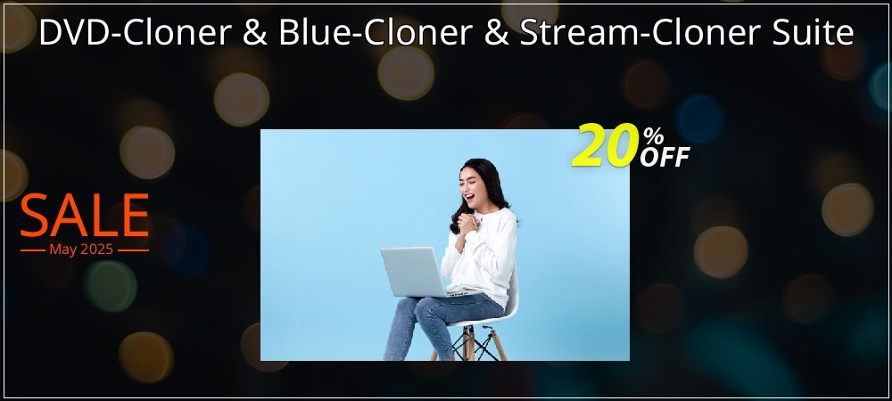 DVD-Cloner & Blue-Cloner & Stream-Cloner Suite coupon on World Party Day promotions