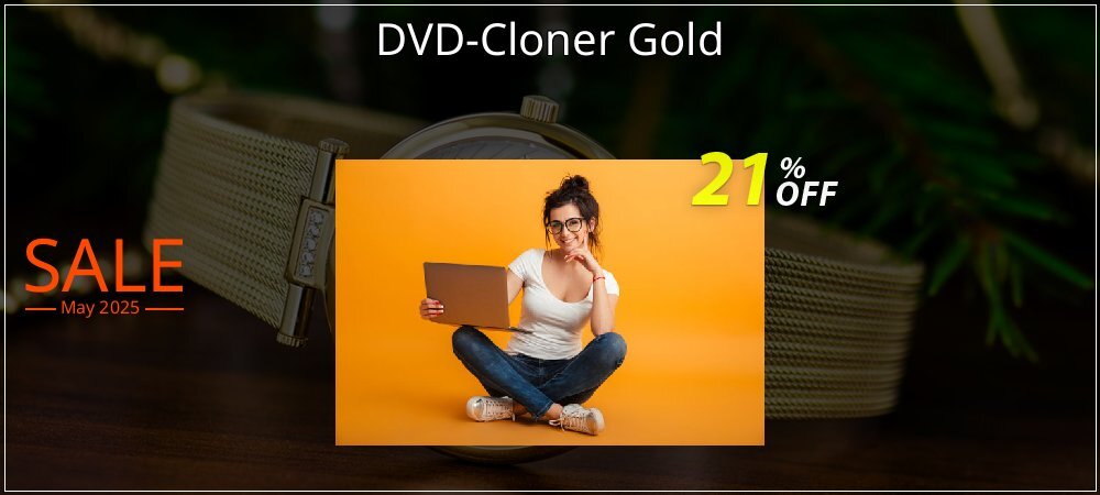 DVD-Cloner Gold coupon on Mother's Day sales