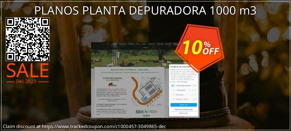 PLANOS PLANTA DEPURADORA 1000 m3 coupon on National Walking Day sales