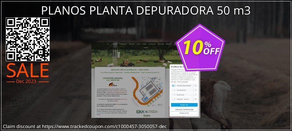 PLANOS PLANTA DEPURADORA 50 m3 coupon on April Fools' Day discount