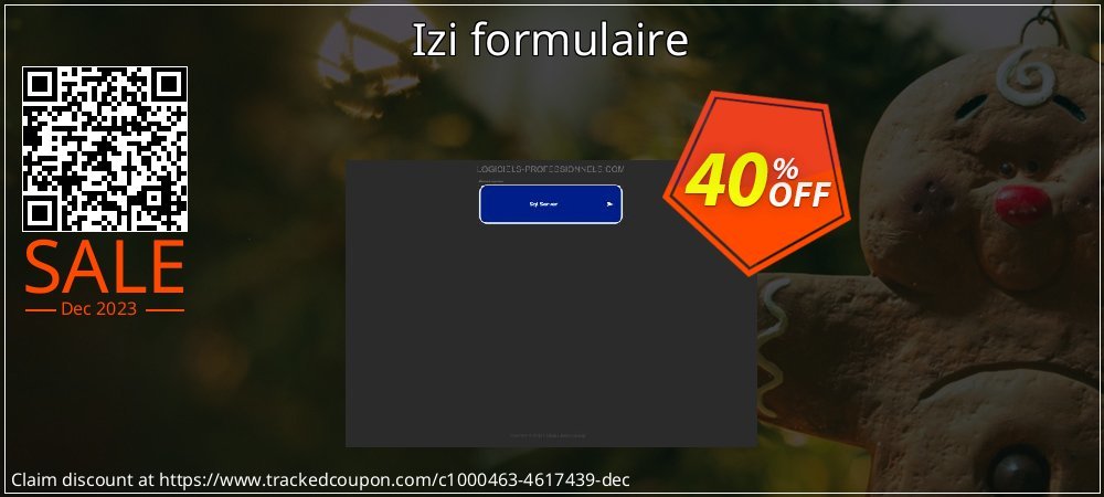 Izi formulaire coupon on Tell a Lie Day offering sales