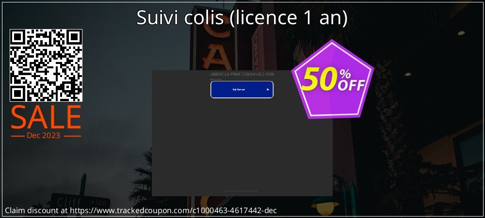 Suivi colis - licence 1 an  coupon on April Fools' Day promotions