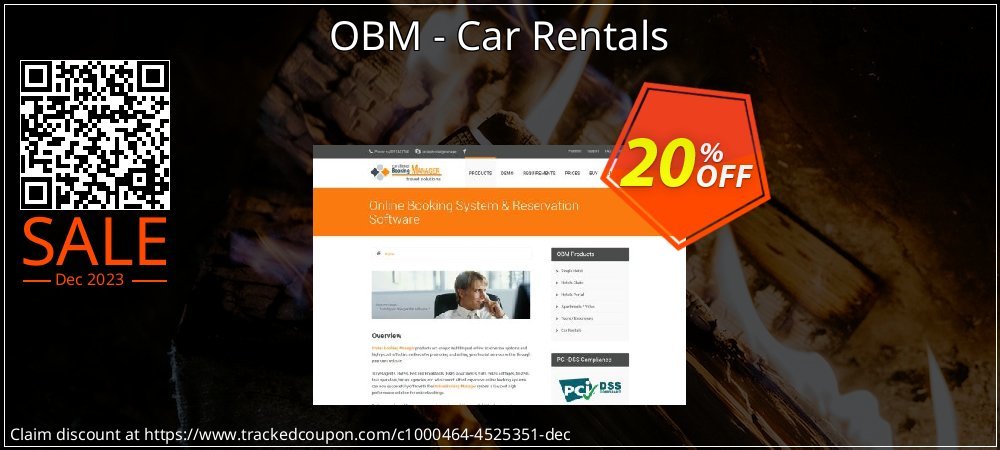 OBM - Car Rentals coupon on World Party Day super sale