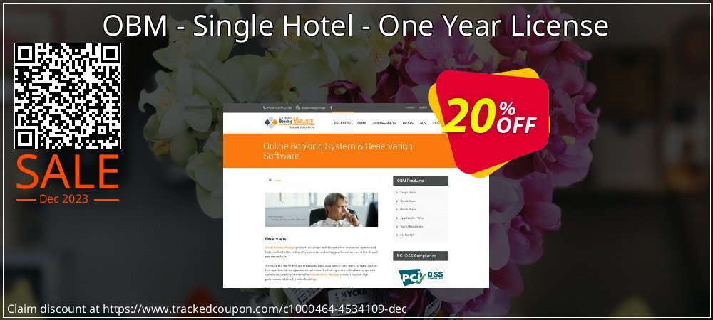 OBM - Single Hotel - One Year License coupon on Tell a Lie Day discounts