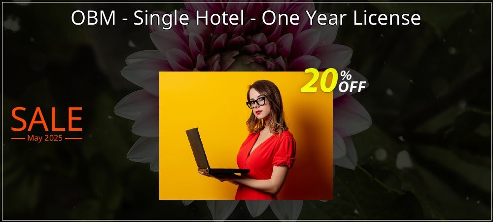 OBM - Single Hotel - One Year License coupon on National Smile Day promotions