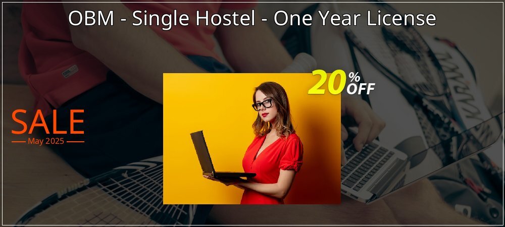 OBM - Single Hostel - One Year License coupon on National Pizza Party Day discount