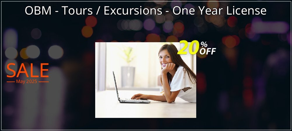 OBM - Tours / Excursions - One Year License coupon on Mother's Day deals