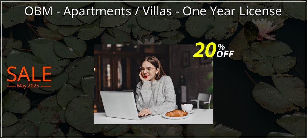 OBM - Apartments / Villas - One Year License coupon on Tell a Lie Day offering discount