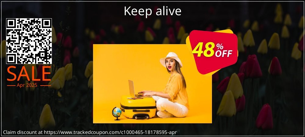 Keep alive coupon on Mother's Day sales