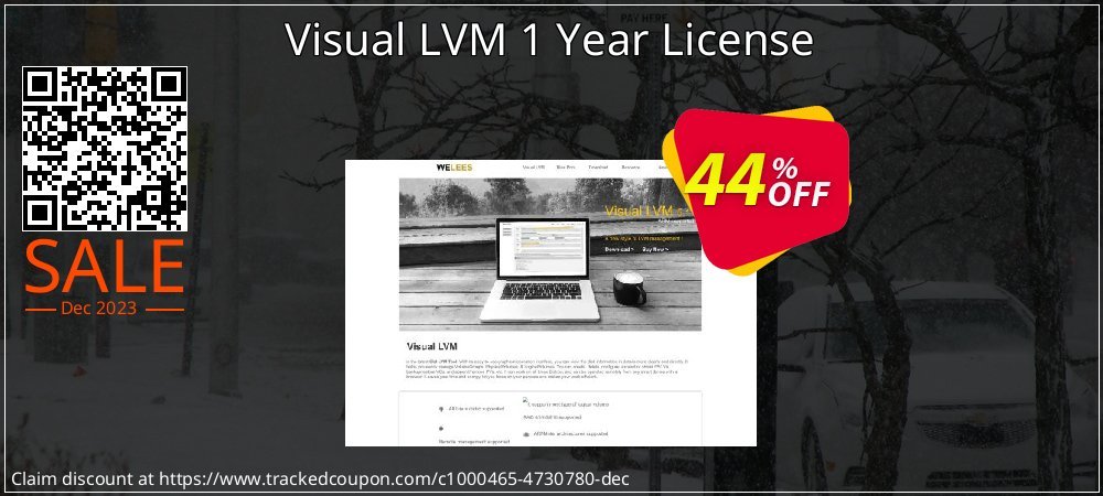 Visual LVM 1 Year License coupon on National Walking Day offer
