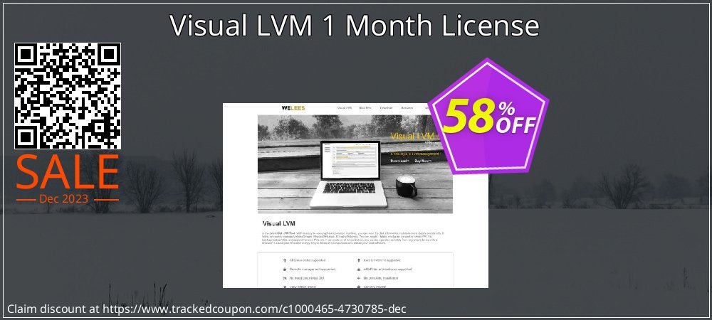 Visual LVM 1 Month License coupon on National Walking Day discounts