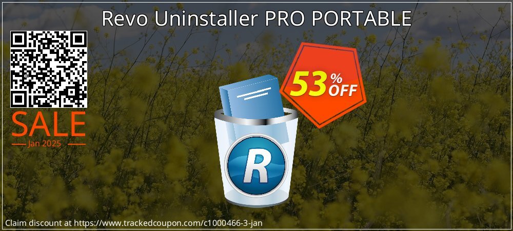Revo Uninstaller PRO PORTABLE coupon on Constitution Memorial Day offering sales