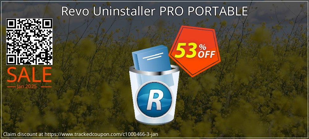 Revo Uninstaller PRO PORTABLE coupon on Virtual Vacation Day discount