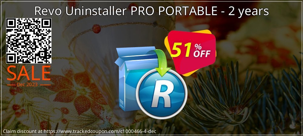 Revo Uninstaller PRO PORTABLE - 2 years coupon on Kiss Day discount