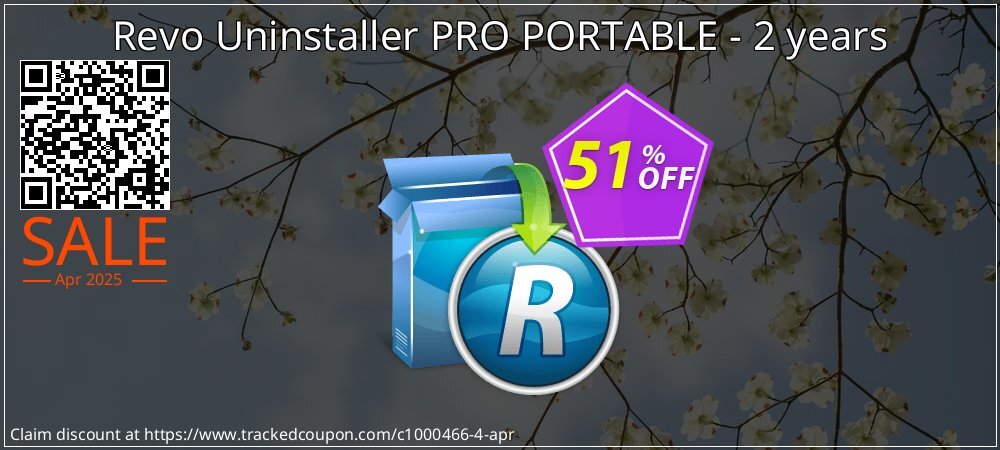 Revo Uninstaller PRO PORTABLE - 2 years coupon on April Fools' Day offering discount