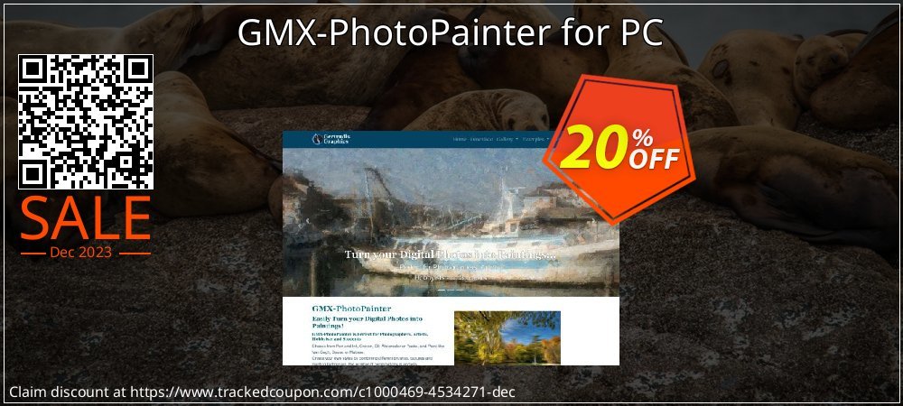 GMX-PhotoPainter for PC coupon on World Whisky Day offering discount