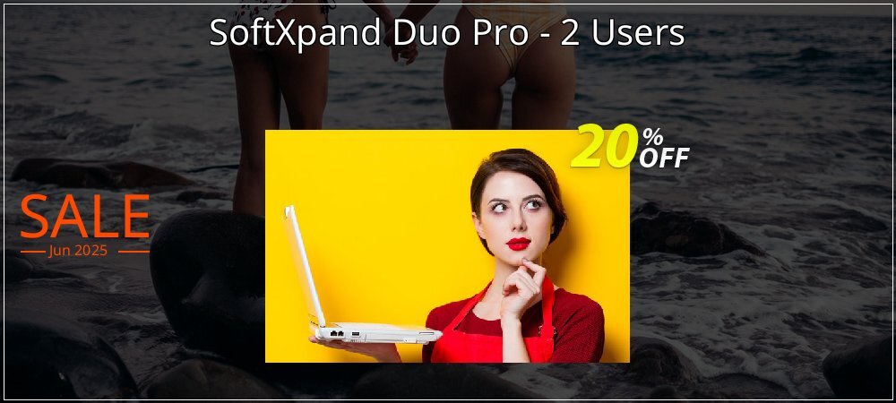 SoftXpand Duo Pro - 2 Users coupon on World UFO Day offering discount