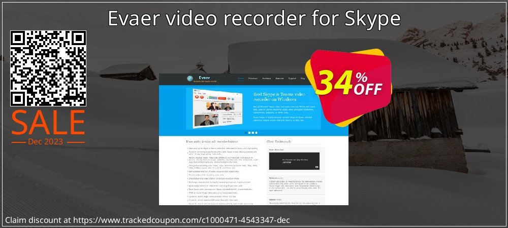 Evaer video recorder for Skype coupon on Working Day deals