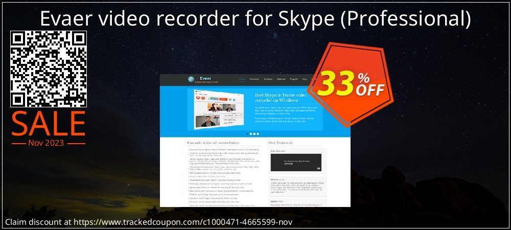 Evaer video recorder for Skype - Professional  coupon on April Fools' Day offering discount