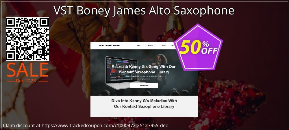 VST Boney James Alto Saxophone coupon on Mother Day promotions