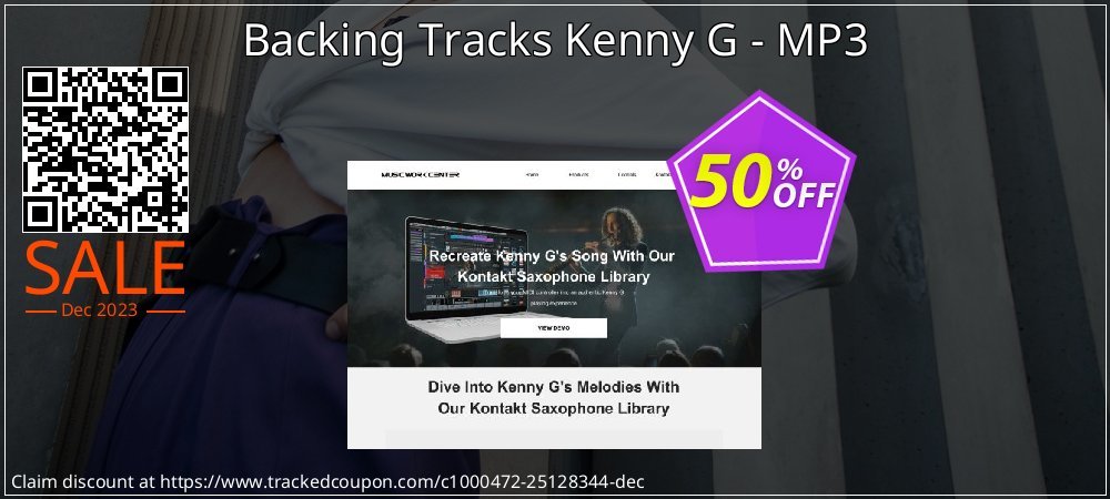 Backing Tracks Kenny G - MP3 coupon on April Fools' Day promotions