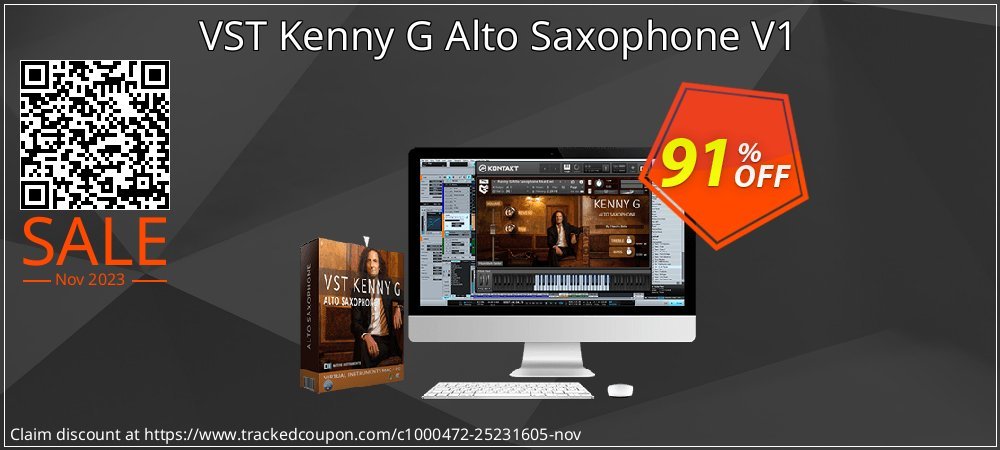 VST Kenny G Alto Saxophone V1 coupon on National Walking Day offering discount