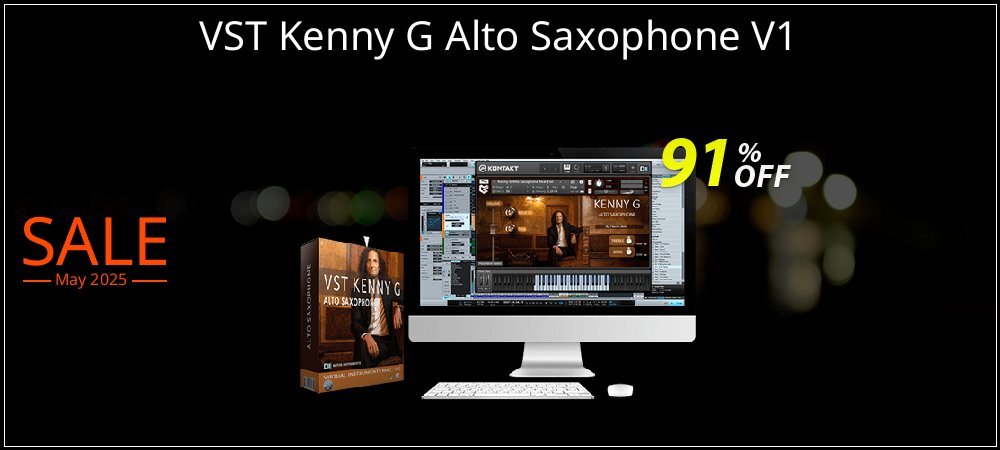 VST Kenny G Alto Saxophone V1 coupon on National Walking Day offering discount