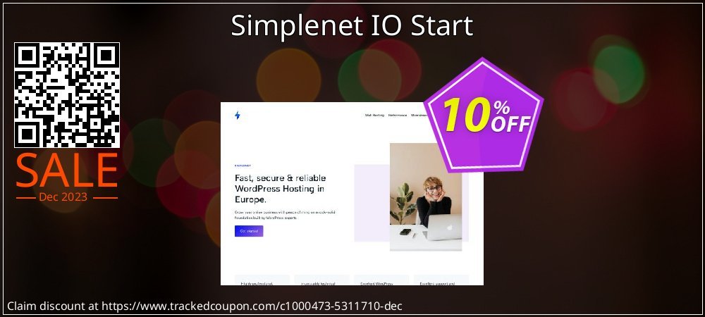 Simplenet IO Start coupon on World Backup Day discounts
