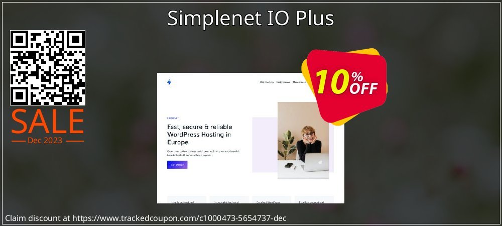 Simplenet IO Plus coupon on National Memo Day deals