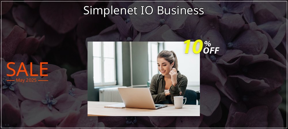 Simplenet IO Business coupon on Mother's Day offering sales