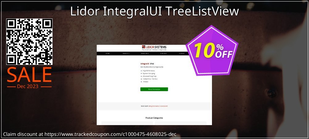 Lidor IntegralUI TreeListView coupon on Mother Day sales