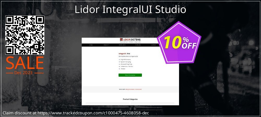 Lidor IntegralUI Studio coupon on Easter Day offering sales