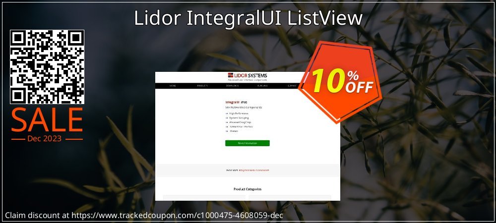 Lidor IntegralUI ListView coupon on World Password Day discounts