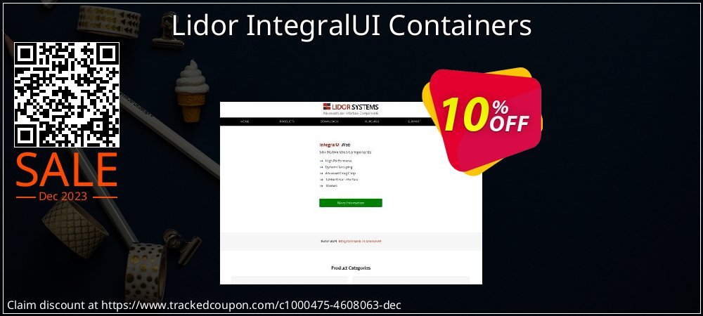 Lidor IntegralUI Containers coupon on Constitution Memorial Day offer