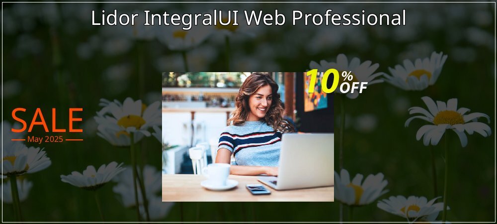 Lidor IntegralUI Web Professional coupon on World Party Day offering sales