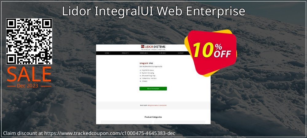 Lidor IntegralUI Web Enterprise coupon on Easter Day discounts
