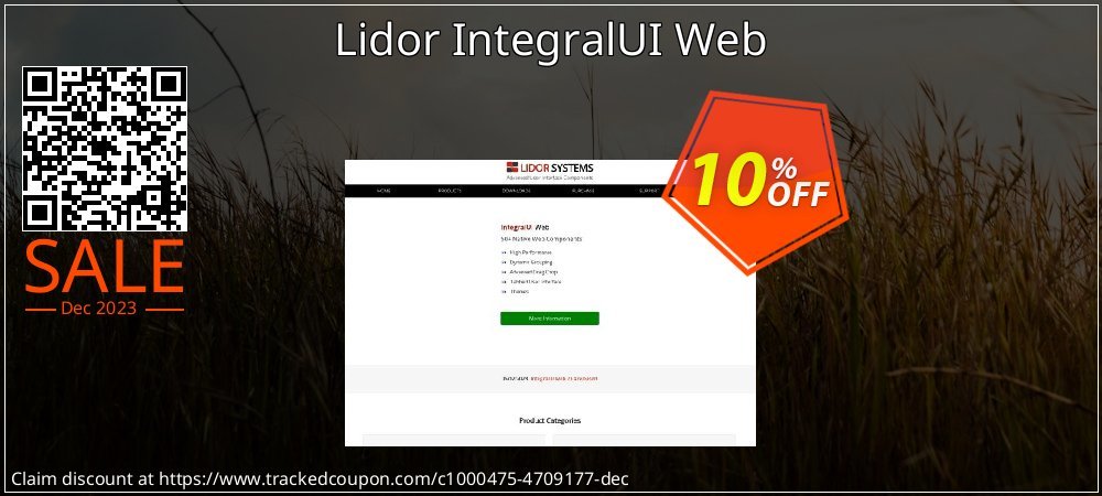 Lidor IntegralUI Web coupon on April Fools' Day sales