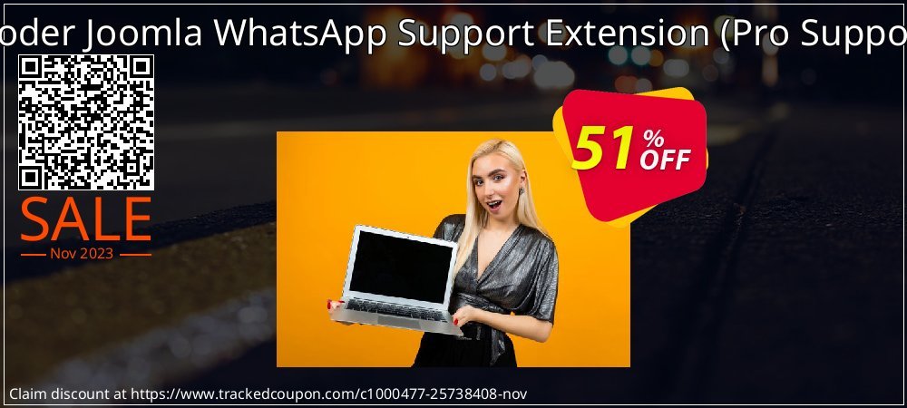 ExtensionCoder Joomla WhatsApp Support Extension - Pro Support Package  coupon on Easter Day offering discount
