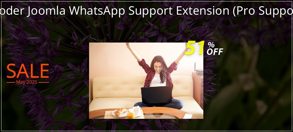 ExtensionCoder Joomla WhatsApp Support Extension - Pro Support Package  coupon on Easter Day offering discount