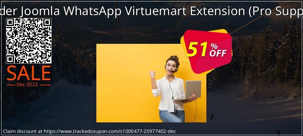 ExtensionCoder Joomla WhatsApp Virtuemart Extension - Pro Support Package  coupon on April Fools' Day discount